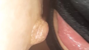 My milf slave licks, bites, sucks my nipples – IkaSmokS