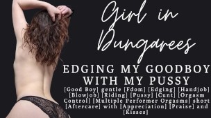 ASMR | Edging you with my pussy because you’re my good boy | Fdom | Erotic Audio