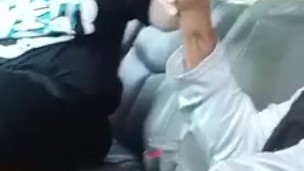 YOUNG THROAT GOAT BEGINNING..EATING DICK WHILE HUBBY BABYSITTING