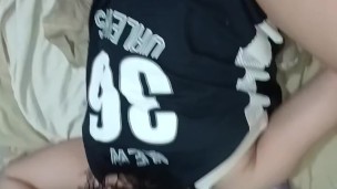 missionary making my pussy have some multiple orgasms, until he ejaculates on top of my pussy๐๐๐ฅ