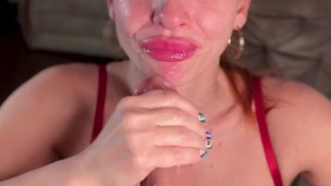 Epic MILF Deepthroat Challenge with Huge Toy! | Don’t Finish!