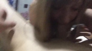 Gagged and Creamed: Girlfriend’s Messy Facial