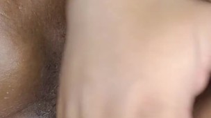 Juicy Babe Masturbates Her Naughty Pussy Until She Ejaculates Hard