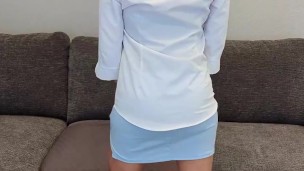 Try On This White Button-Down Shirt for a Surprising Sensual Experience