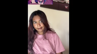 Petite Indian’s Reaction to Lithica the Succubus