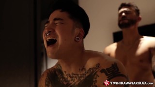 Yoshi Kawasaki’s Bareback Deepthroat