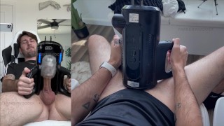 First Time Using XSpaceCup Auto-Stroker – Blowjob Simulator Unboxing & Test Drive