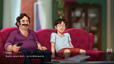 Sexual slave to all the perverted milfs from Summertime Saga